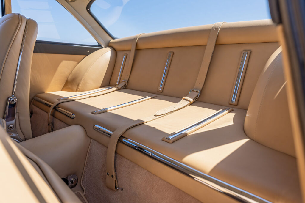 A rare 1965 Ferrari 500 Superfast once owned by shipping tycoon George P Livanos is up for auction in Monterey for £1.3M following a meticulous restoration.