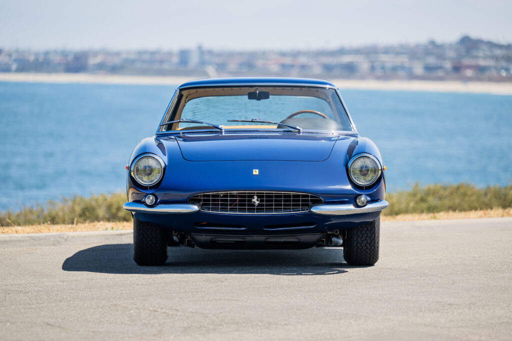 A rare 1965 Ferrari 500 Superfast once owned by shipping tycoon George P Livanos is up for auction in Monterey for £1.3M following a meticulous restoration.