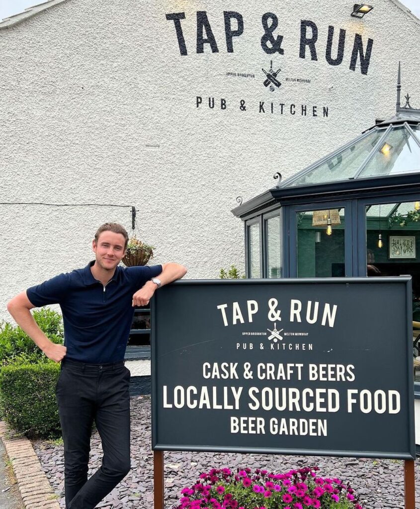 Stuart Broad to open third pub The Long Hop in August - cricket legend expands Cat & Wickets empire after fire-hit debut and success of The Griffin Inn.