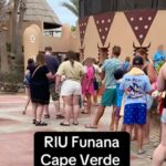 An engaged couple endured daily queues in Cape Verde’s five-star RIU Funana resort as over 100 guests raced for sunbeds amid chaotic morning poolside scenes.