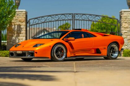 A rare 2000 Lamborghini Diablo GT, one of only 80 made and capable of 210mph, is up for auction at £1.2m with just 39,000 miles and a full engine rebuild completed.