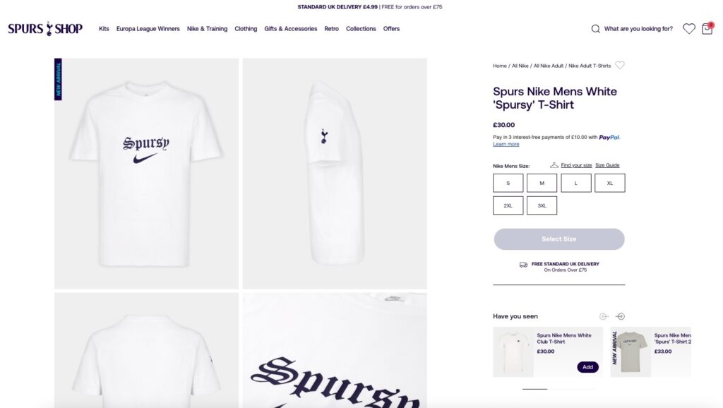 Tottenham slammed for selling £30 ‘Spursy’ shirts mocking past failures despite recent trophy win - fans accuse club of cashing in on old embarrassments.