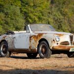 A rare 1952 Alfa Romeo 1900C Cabriolet hidden for 40 years is heading to auction. With original parts and rich history, it's a dream find for classic car collectors.