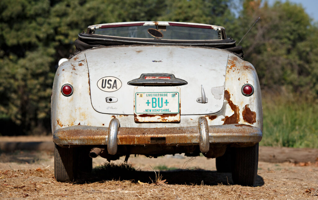 A rare 1952 Alfa Romeo 1900C Cabriolet hidden for 40 years is heading to auction. With original parts and rich history, it's a dream find for classic car collectors.