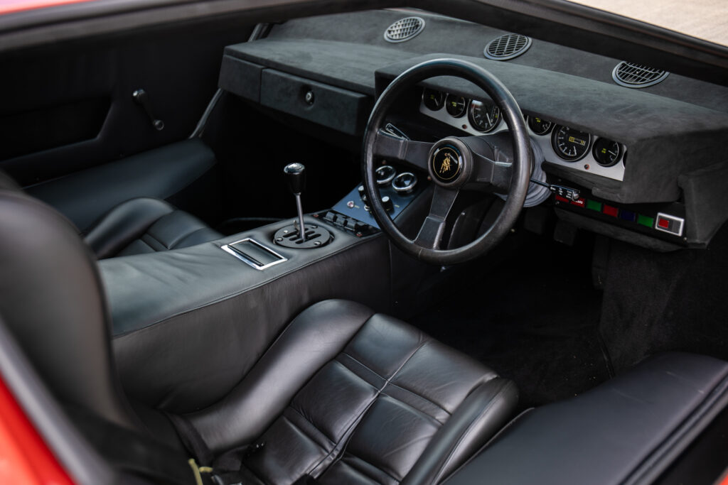 Ultra rare 1975 Lamborghini Countach LP400 Periscopio with just 12,000 miles hits market for £600,000 – one of only 10 UK right-hand drive models ever made.