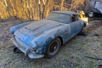 A rare 1962 Aston Martin DB4 with matching engine numbers has surfaced after 30 years in a barn and is now for sale at £242,000, offering a dream restoration project.