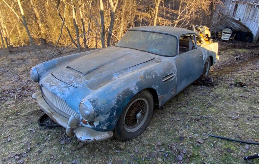 A rare 1962 Aston Martin DB4 with matching engine numbers has surfaced after 30 years in a barn and is now for sale at £242,000, offering a dream restoration project.