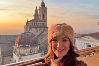 Mum takes child-free day trips abroad for under £100 as travel blogger Monica Stott swaps UK nights out for budget adventures to Europe and returns home by bedtime.