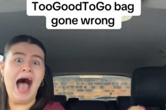 Student screams after finding two whole smoked fish in £4 Too Good To Go bag, expecting pastries but getting mackerel instead in viral surprise that shocked TikTok.