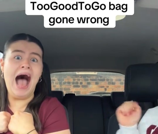 Student screams after finding two whole smoked fish in £4 Too Good To Go bag, expecting pastries but getting mackerel instead in viral surprise that shocked TikTok.