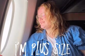 Plus-size travel blogger Kirsty Leanne defends not booking two plane seats, citing airline confusion and cost, while facing daily trolling and launching her own travel brand.
