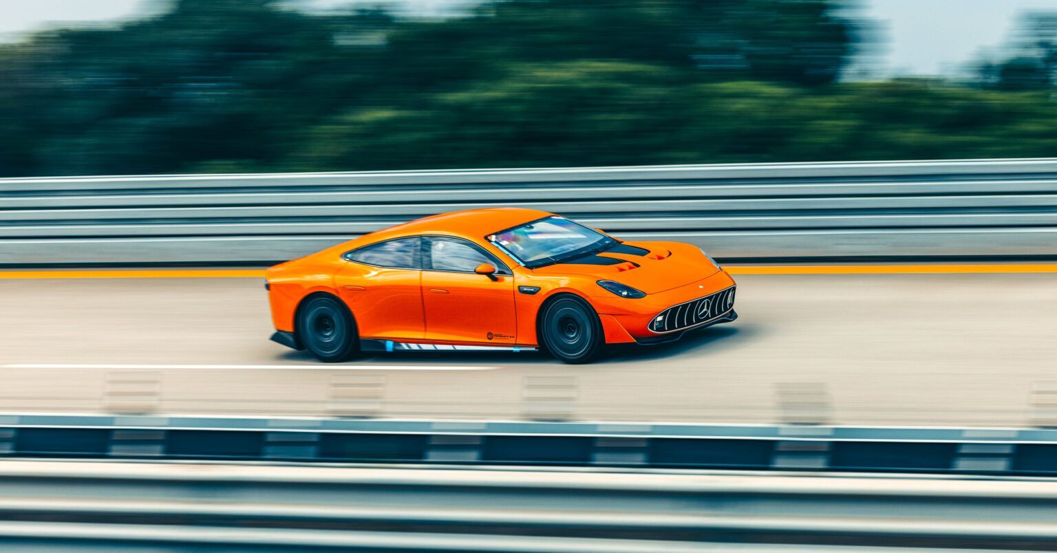 Mercedes sets record as Concept AMG GT XX electric supercar drives 24,901 miles in just over a week at 186mph with F1 star George Russell proving next gen battery tech.