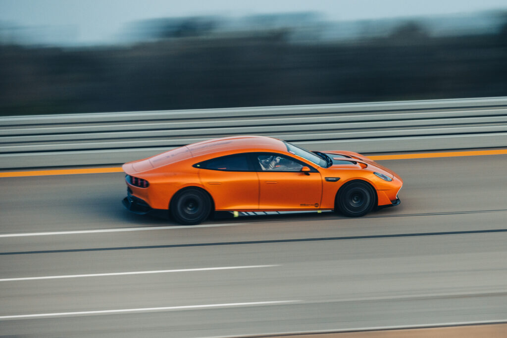 Mercedes sets record as Concept AMG GT XX electric supercar drives 24,901 miles in just over a week at 186mph with F1 star George Russell proving next gen battery tech.