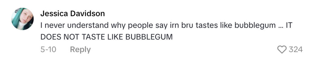 Social media comment on the post of An American in the UK sparked outrage after comparing iconic Scottish drink Irn-Bru to Vimto and rating it 6/10, leaving Scots fuming over his controversial soda review.