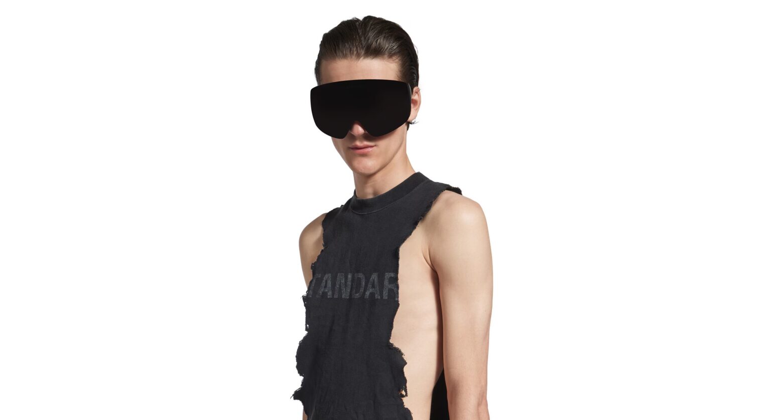 Balenciaga’s winter 2025 collection features a £575 ‘ultra destroyed’ ripped tank top baffling shoppers just days after launching a £775 crumpled plastic tote bag.