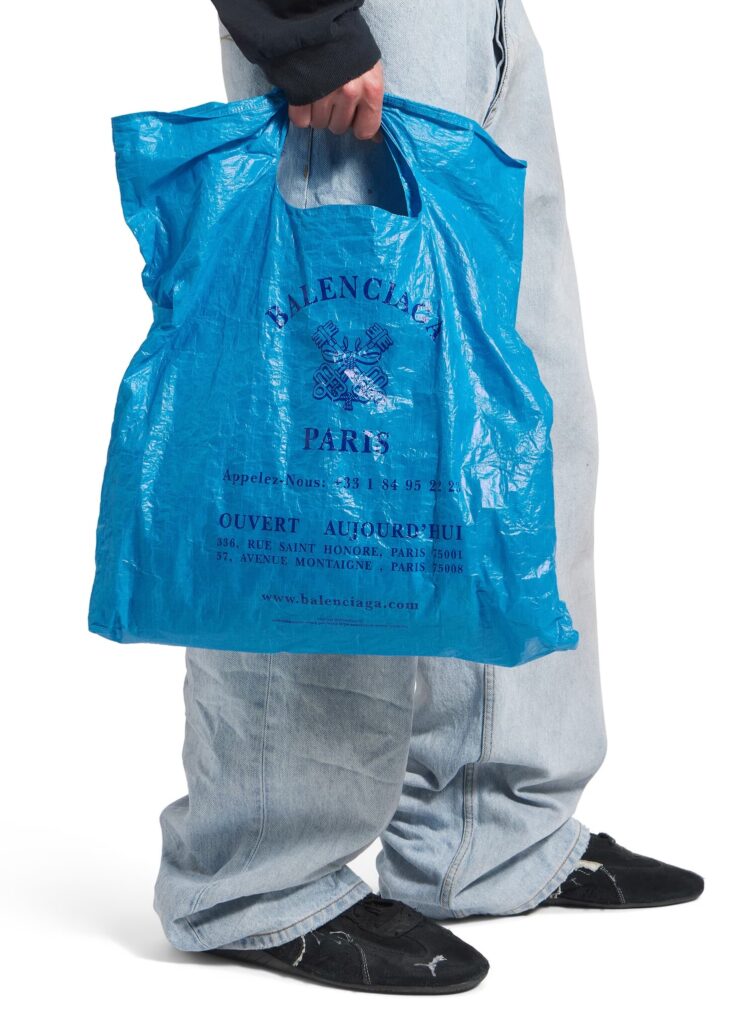 Balenciaga’s winter 2025 collection features a £575 ‘ultra destroyed’ ripped tank top baffling shoppers just days after launching a £775 crumpled plastic tote bag.