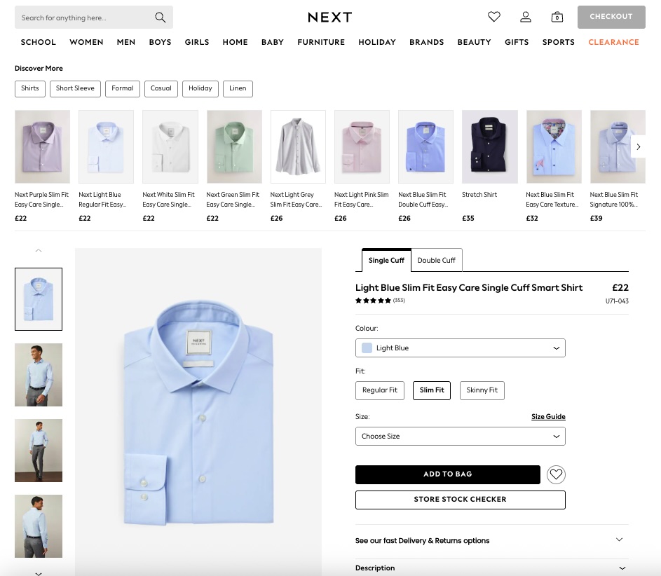 Balenciaga’s £595 plain work shirt sparks debate as it costs 27 times more than a £22 Next version and can’t be washed, raising eyebrows over fashion and practicality.