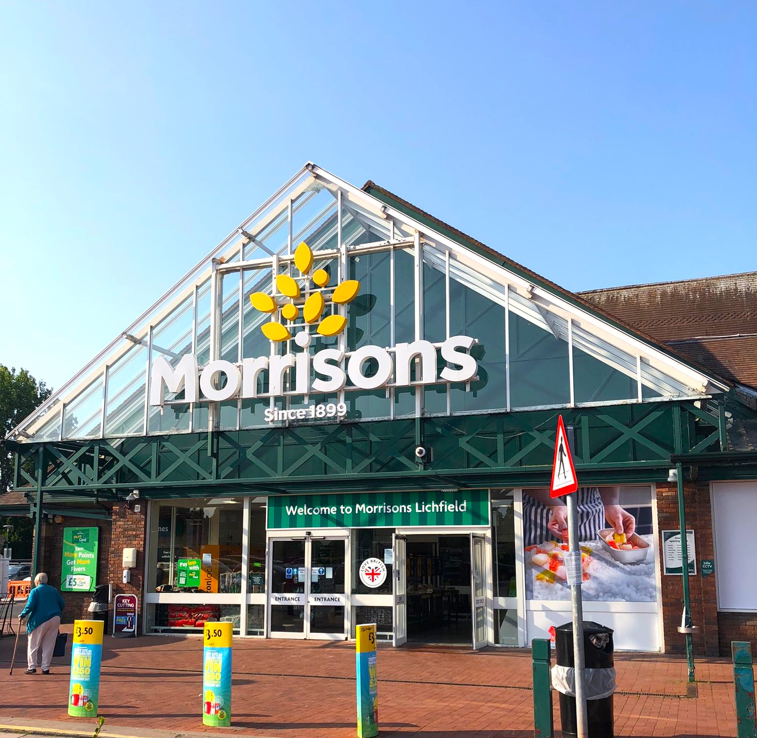 A Morrisons shopper was shocked to find Christmas sweets on display during a summer heatwave, sparking disbelief from his kids and a wave of early festive confusion.