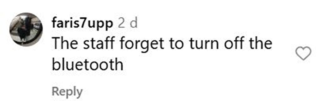 Social media comment on the post of London commuters stunned as Bond Street Tube station speakers blasted Playboi Carti rap track - TfL launches investigation after bizarre public address system glitch.