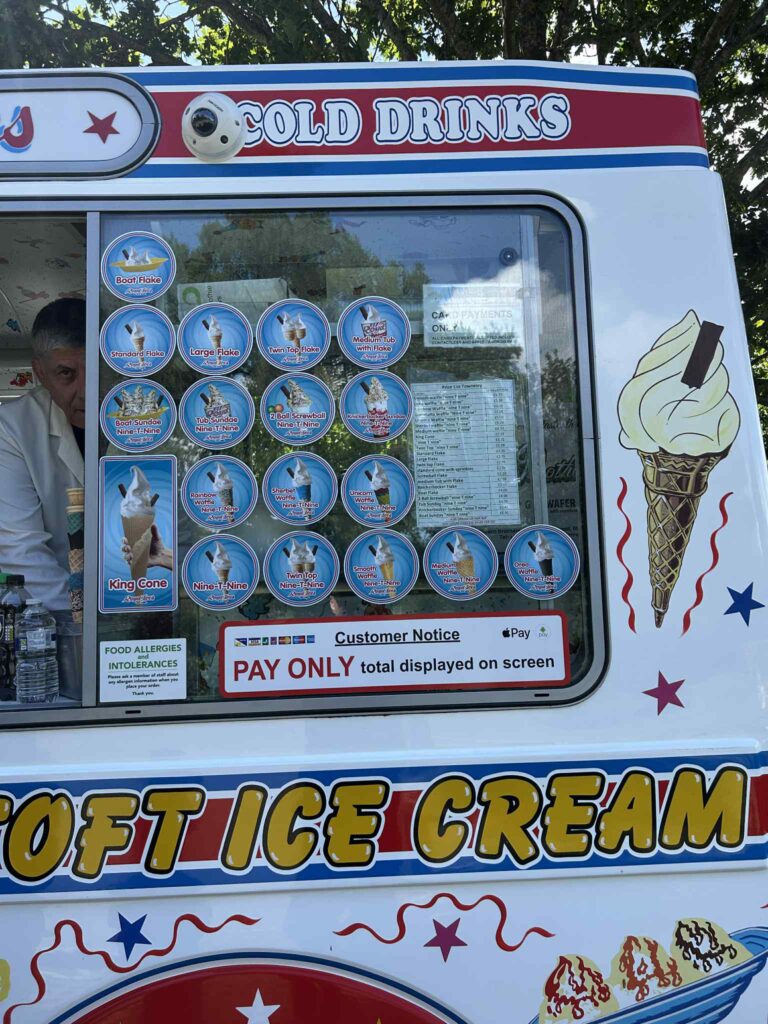 A dad was left fuming after being charged £18 for four 99 ice cream cones at a Burnley park, calling it “extortionate” and unfair to families during a cost of living crisis.