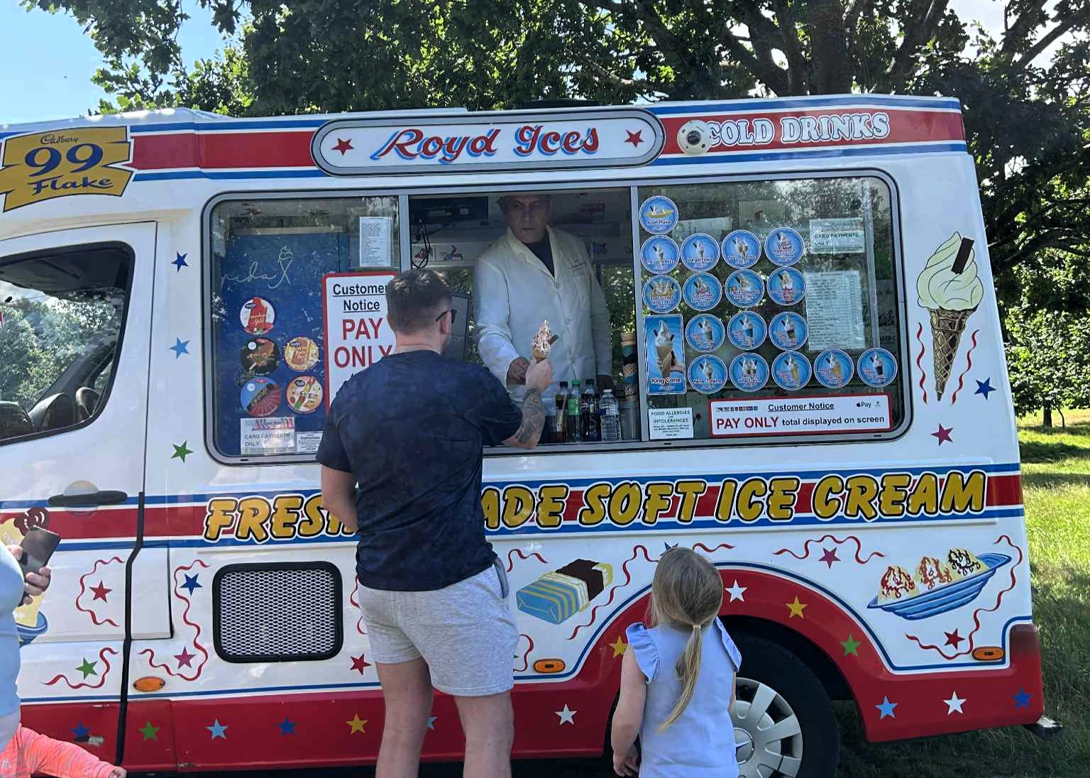 A dad was left fuming after being charged £18 for four 99 ice cream cones at a Burnley park, calling it “extortionate” and unfair to families during a cost of living crisis.