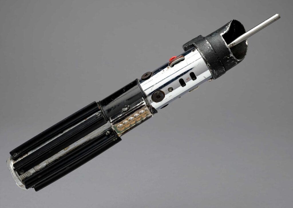Darth Vader’s original lightsaber from Empire Strikes Back and Return of the Jedi heads to auction for £2.2m - rare Star Wars prop joins Batsuit and Spider-Man suit sale.