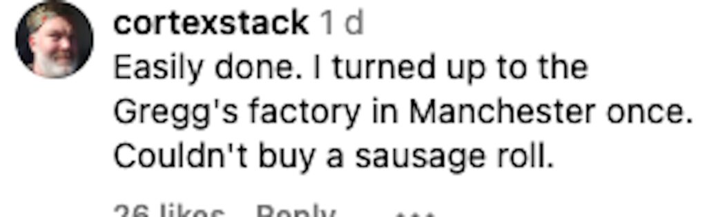 Social media comment on the post of Four men were caught on camera accidentally trying to enter Wetherspoons’ head office in Watford thinking it was a pub, leaving locals and millions online in stitches.