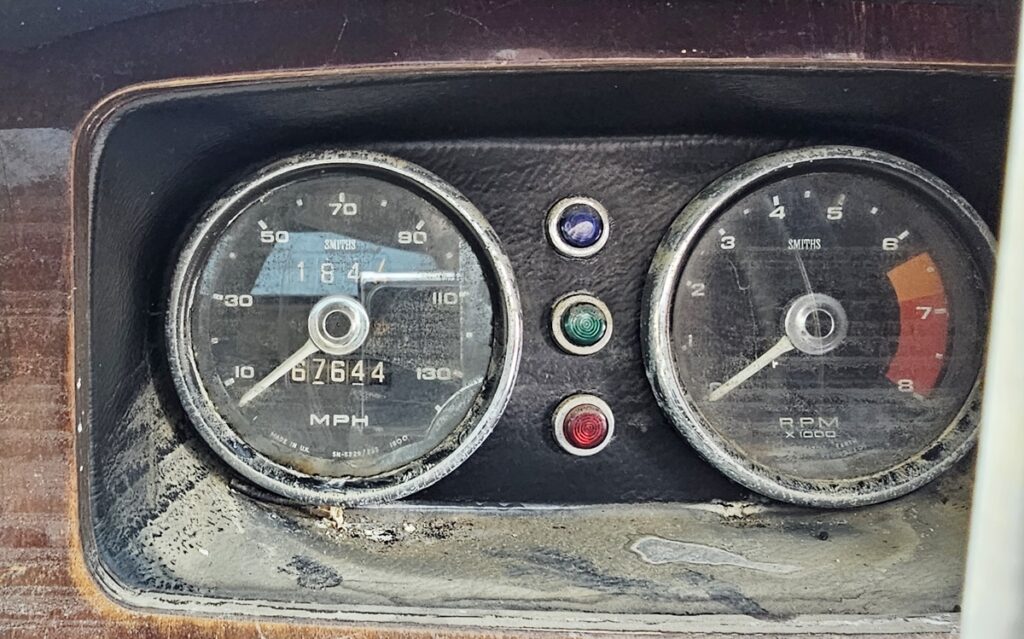 A 1975 Lotus Europa Special found hidden in a barn for 35 years is set to fetch up to £8,000. The dusty classic has just 67,644 miles and needs recommissioning.