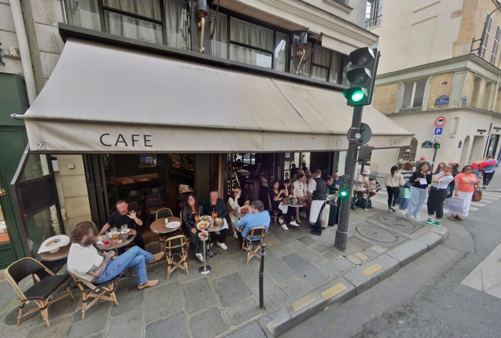 Fans spot what looks like Post Malone on Google Maps outside Paris restaurant as Street View snap leaves social media users in stitches over bizarre celebrity lookalike find.