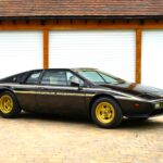 The first Lotus Esprit JPS edition, showcased at the 1978 Earls Court Motor Show, is up for auction at £60,000 with rich history, rarity and iconic James Bond links.