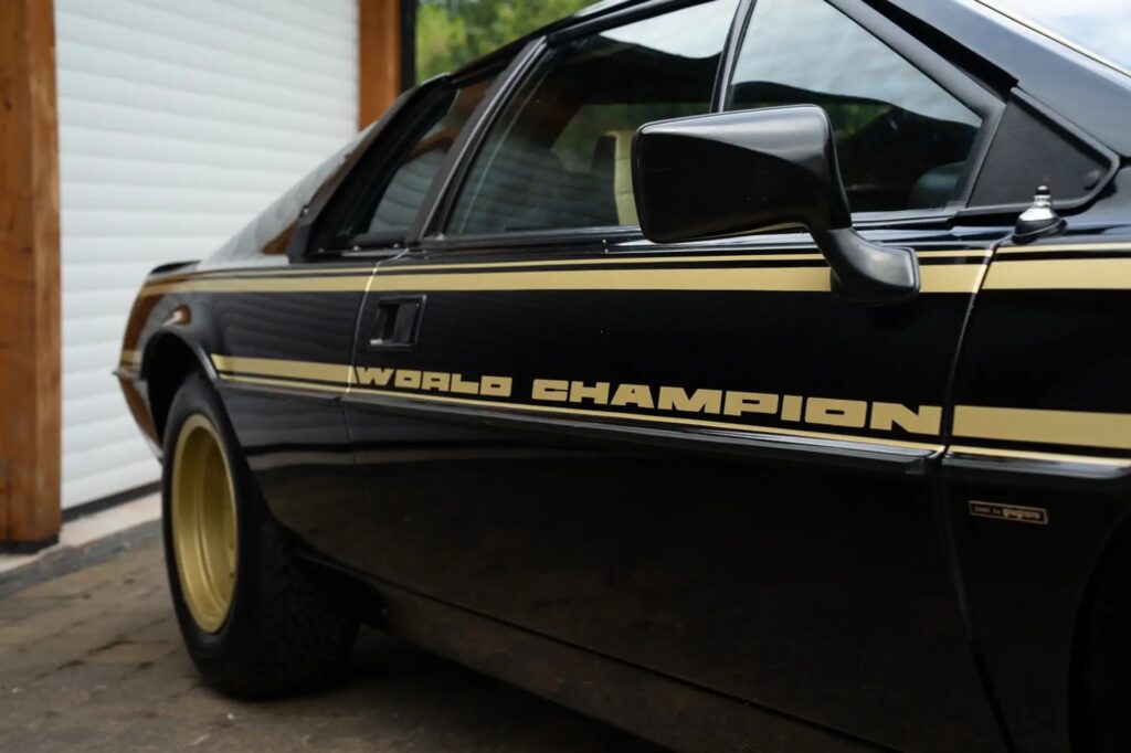 The first Lotus Esprit JPS edition, showcased at the 1978 Earls Court Motor Show, is up for auction at £60,000 with rich history, rarity and iconic James Bond links.