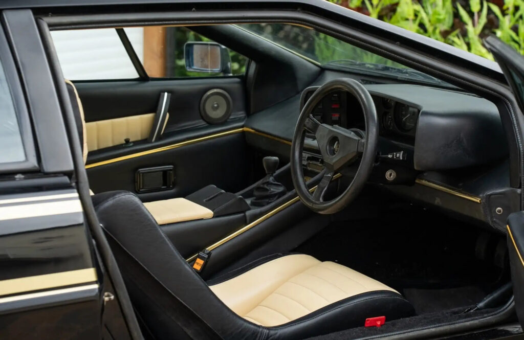 The first Lotus Esprit JPS edition, showcased at the 1978 Earls Court Motor Show, is up for auction at £60,000 with rich history, rarity and iconic James Bond links.