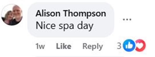 Social media comment on the post of A rescued hoglet enjoyed a warm medicated bath and gentle back scrub at Shelley Hedgehog’s Rescue in Huddersfield. Found abandoned, it will be released back into the wild soon.