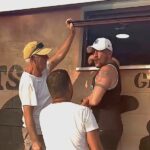Peter Andre climbed through a toilet window to rescue his eight year old son during a family day out in Cyprus, with fans hailing him a hero despite his kids’ embarrassment.