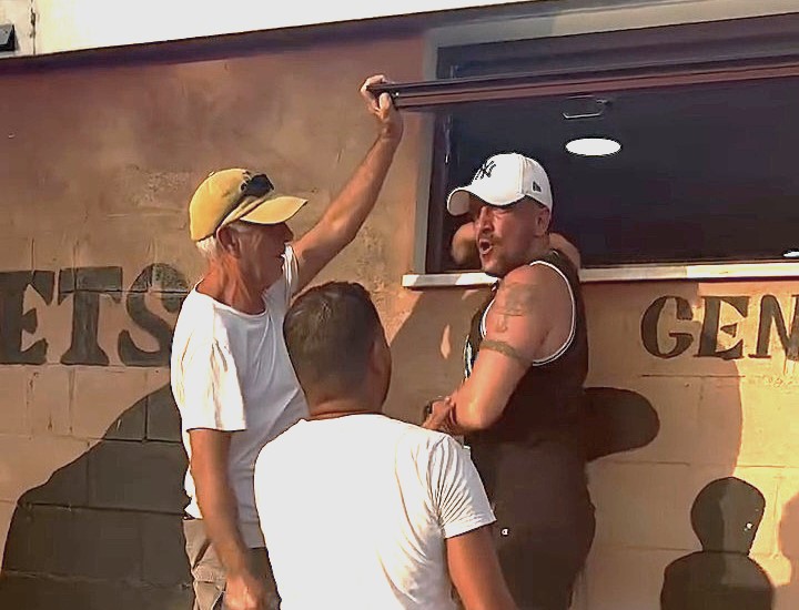 Peter Andre climbed through a toilet window to rescue his eight year old son during a family day out in Cyprus, with fans hailing him a hero despite his kids’ embarrassment.