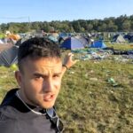 Festival scavenger strikes gold at Reading after rummaging rubbish - Ethan Overton finds raw fish, clothes, gadgets and £70 cash in bumbag among abandoned items.