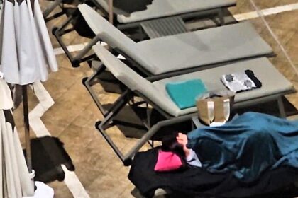 British tourists spark chaos in Tenerife as some sleep overnight on sunbeds to secure prime pool spots at a £259 a night hotel fueling this year’s escalating sunbed wars.