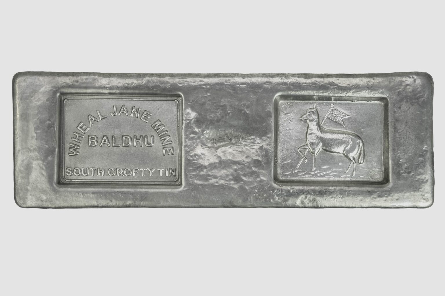 The final ingot from Britain’s last tin mine is up for auction in Cornwall, marking the end of an industry and expected to fetch £5,000 in aid of Children’s Hospice South West.