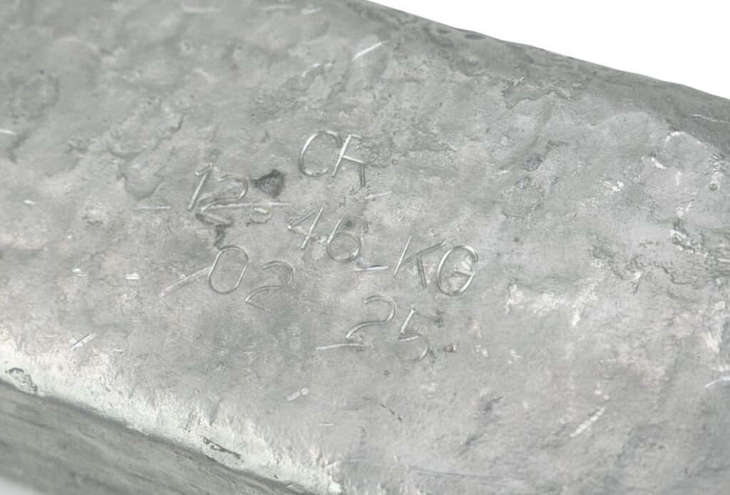 The final ingot from Britain’s last tin mine is up for auction in Cornwall, marking the end of an industry and expected to fetch £5,000 in aid of Children’s Hospice South West.