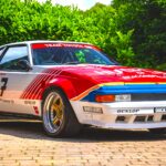 Barry Sheene’s 1985 Toyota Supra, raced in the British Saloon Car Championship and bearing his lucky number 7, is up for auction at £80,000 in Silverstone this August.