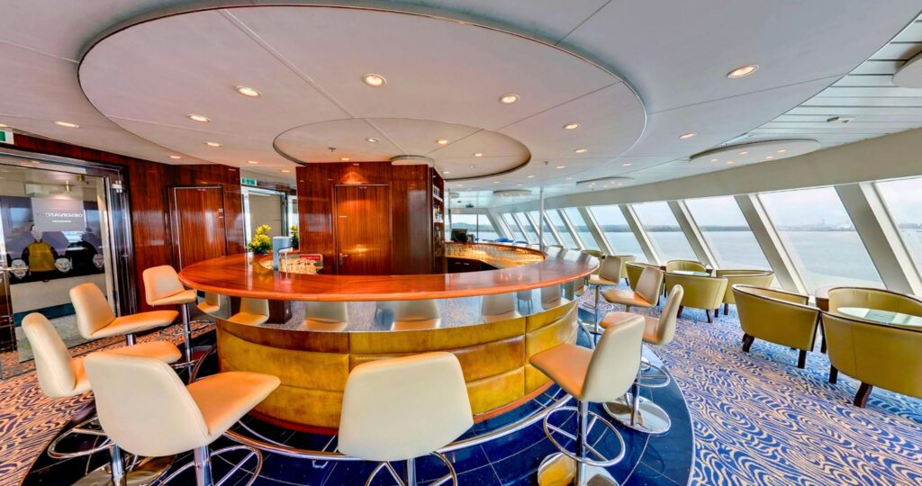 Ville Vie Residences offers an 'unlimited stay' luxury cruise package, allowing guests to live at sea for as little as £263,536. The all-inclusive experience includes food, drink, internet, and access to over 400 destinations.
