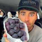 Man spends £75 on luxury grapes from Harrods and shares emotional TikTok review as the fruit surprises him with blueberry like taste and goes viral with millions of views.
