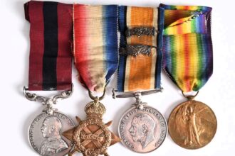WW2 veteran Edward Ernest Butler’s medal collection sells for £50,000 at auction - rare gallantry groups and historic items including Lord Nelson’s telescope wow bidders.