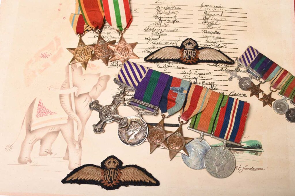 WW2 veteran Edward Ernest Butler’s medal collection sells for £50,000 at auction - rare gallantry groups and historic items including Lord Nelson’s telescope wow bidders.
