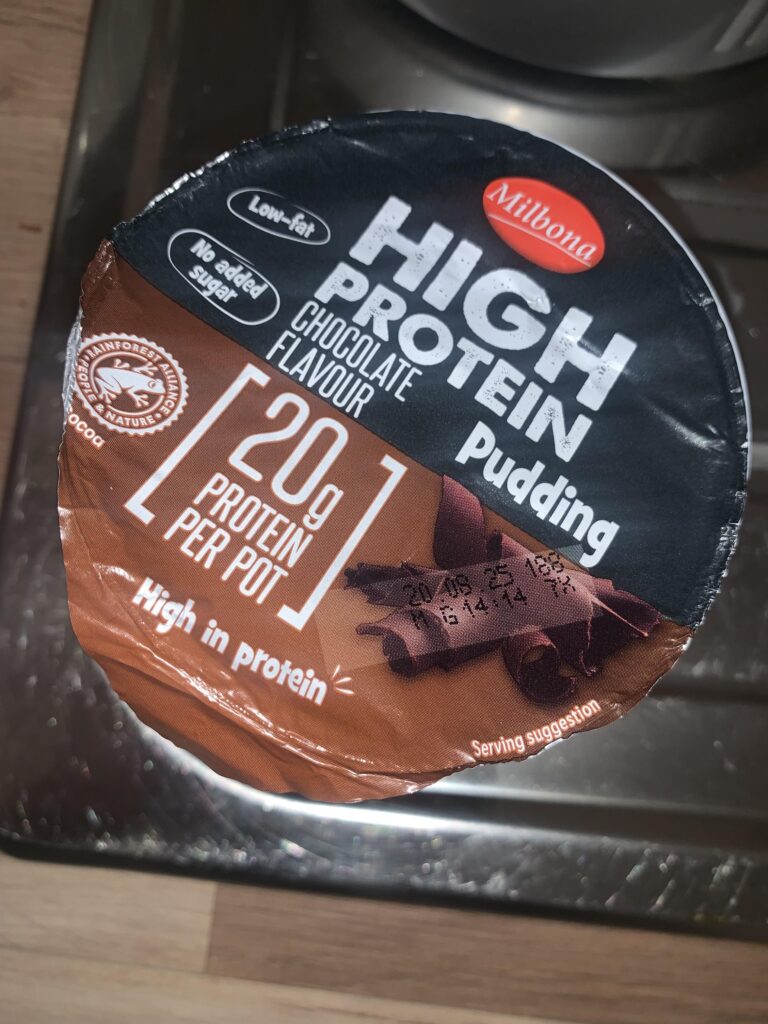 A student was left disgusted after allegedly finding mould in a sealed in date Lidl Milbona protein pudding prompting her to swear off the snack despite being a daily treat.