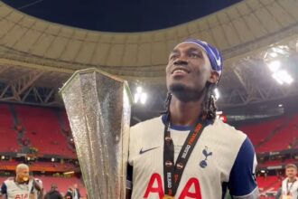 Yves Bissouma was left out of Spurs’ UEFA Super Cup squad for repeated lateness, spending the day alone at the training ground as his team lost to PSG on penalties.