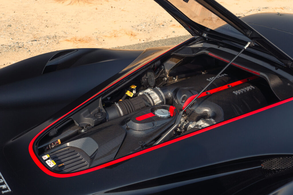 A rare 2017 Ferrari LaFerrari Aperta, faster than a Bugatti Veyron and with just 2,300 miles, is set to sell for £5.5m at RM Sotheby’s Monterey auction this August.