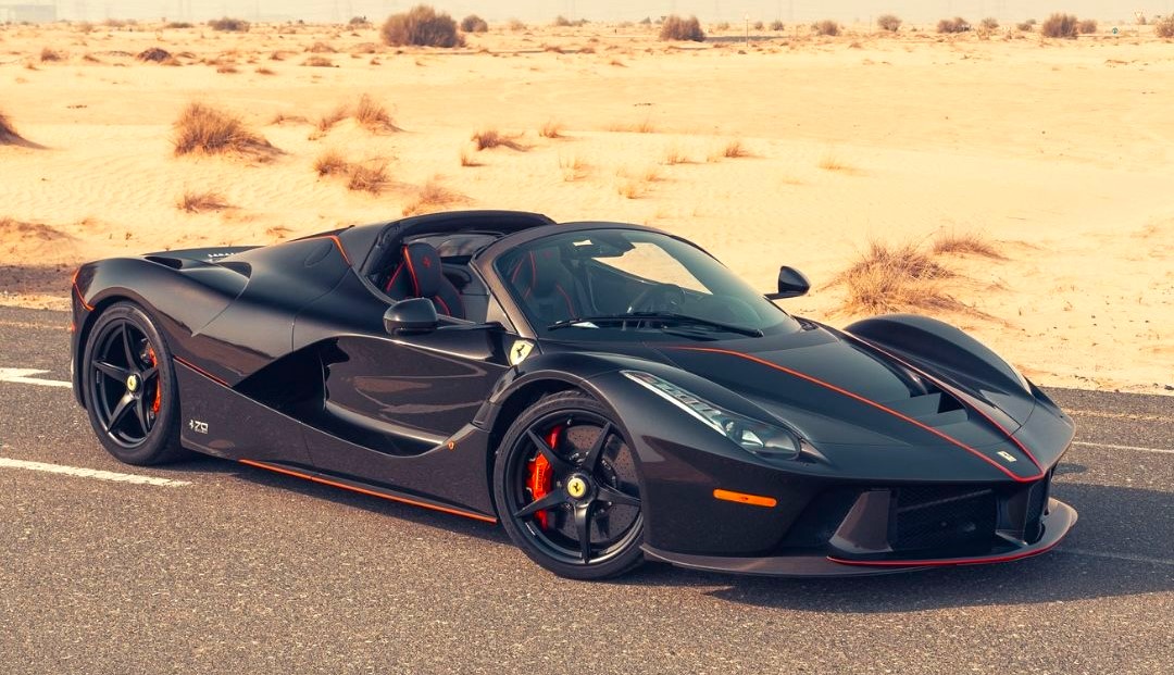 A rare 2017 Ferrari LaFerrari Aperta, faster than a Bugatti Veyron and with just 2,300 miles, is set to sell for £5.5m at RM Sotheby’s Monterey auction this August.
