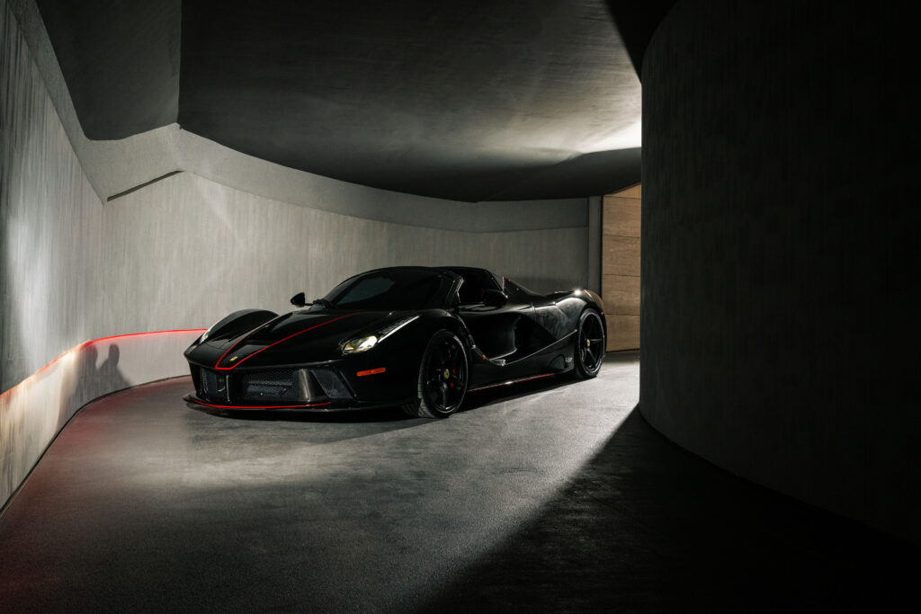 A rare 2017 Ferrari LaFerrari Aperta, faster than a Bugatti Veyron and with just 2,300 miles, is set to sell for £5.5m at RM Sotheby’s Monterey auction this August.