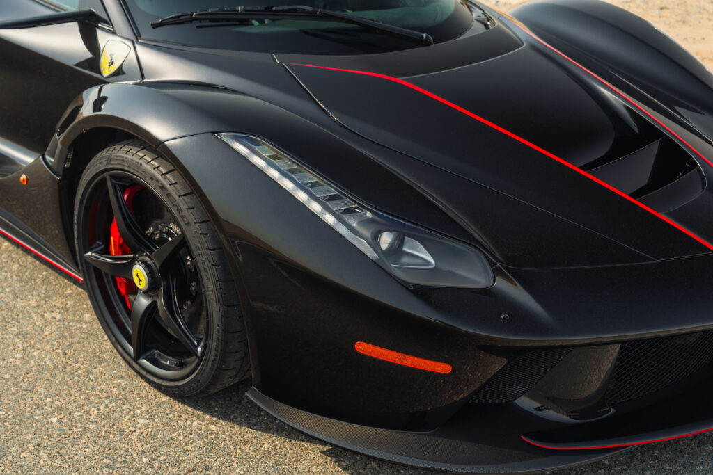 A rare 2017 Ferrari LaFerrari Aperta, faster than a Bugatti Veyron and with just 2,300 miles, is set to sell for £5.5m at RM Sotheby’s Monterey auction this August.
